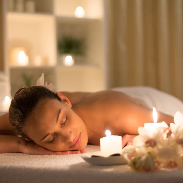 Soothing Massage Glow: Nature's Firelight in Binaural Sanctuary - Fire Sounds