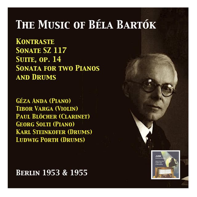 Géza Anda & Tibor Varga: The Music of Béla Bartók - Béla Bartók