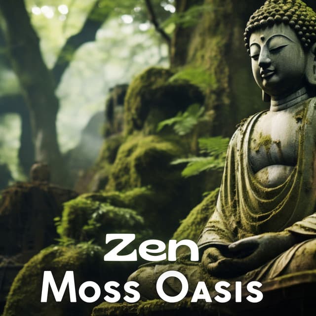 Zen Moss Oasis: Zazen Meditation for Mindful Stillness - Gaia Pures