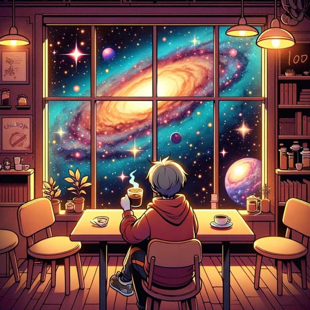 Coffee and Cosmos - LoFi Jazz