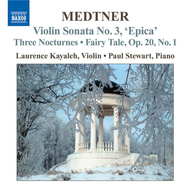 Medtner: Works for Violin and Piano , Vol. 1 - Nikolai Medtner