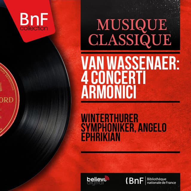 Van Wassenaer: 4 Concerti armonici - Unico Wilhelm van Wassenaer