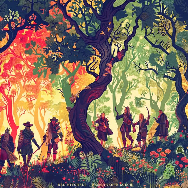 Basslines in Color - Red Mitchell