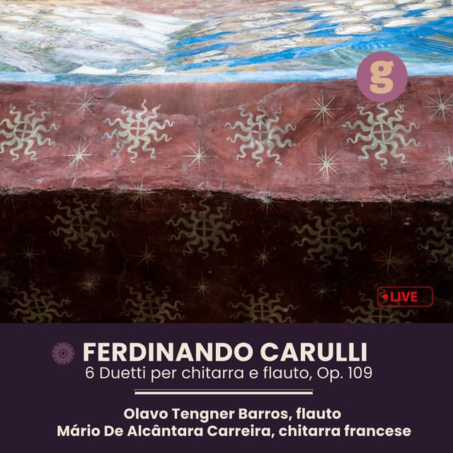 Ferdinando Carulli, 6 Duetti per chitarra e flauto, Op.109 - Ferdinando Carulli
