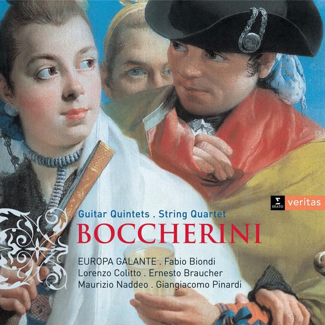 Boccherini: Guitar Quintets, G. 448 "Fandango" & G. 453 "Ritirada di Madrid" - String Quartet, G. 194 - Luigi Boccherini