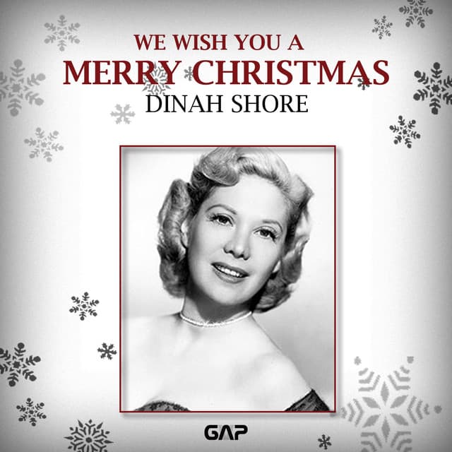 DINAH SHORE - WE WISH YOU A MERRY CHRISTMAS - Dinah Shore