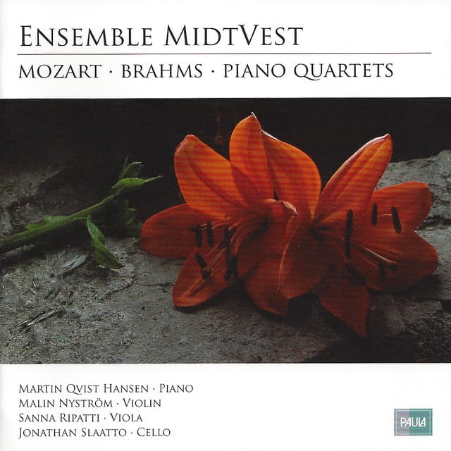 Mozart & Brahms: Piano Quartets - Ensemble MidtVest