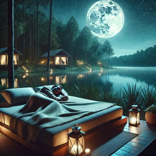 Musikerlebnis zum Einschlafen: Meditationstherapie-Klänge, Klarträume, Schlafhypnose, Entspannen und Stressfrei - Guten Schlafen Akademie