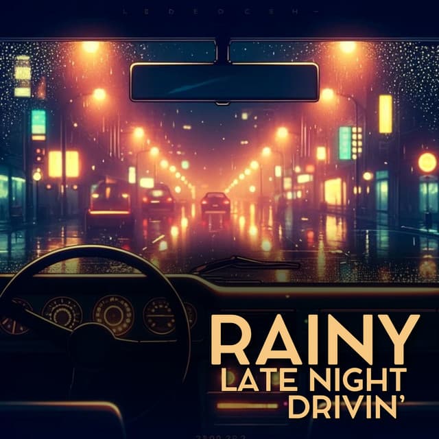 rainy late night drivin’: moody lofi hip-hop - Lofi Radiance