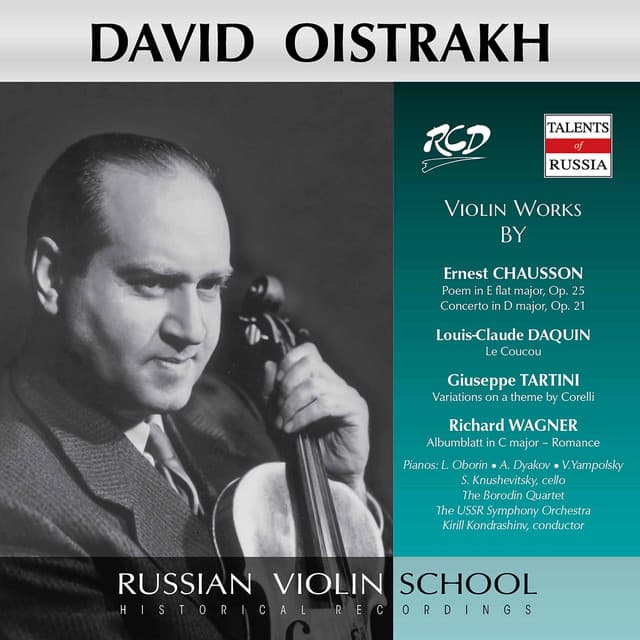 Chausson, Daquin & Others: Violin Works - David Oistrakh