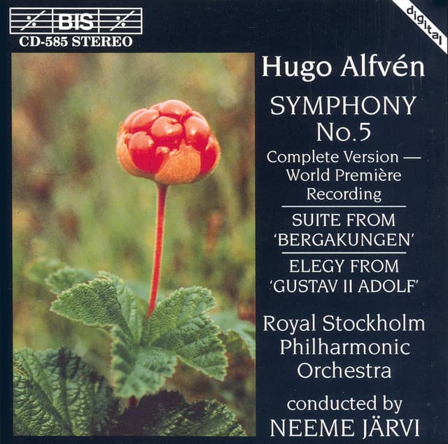 Alfven: Mountain King Suite / Symphony No. 5 / Gustav Ii Adolf: Elegy - Hugo Alfvén