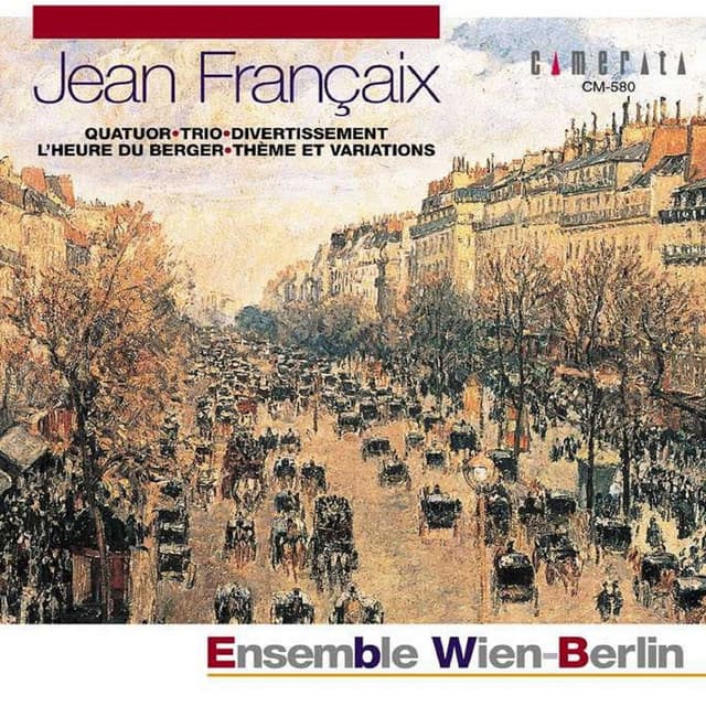 Jean Francaix: Quatuor - Trio & Divertissement - Jean Françaix