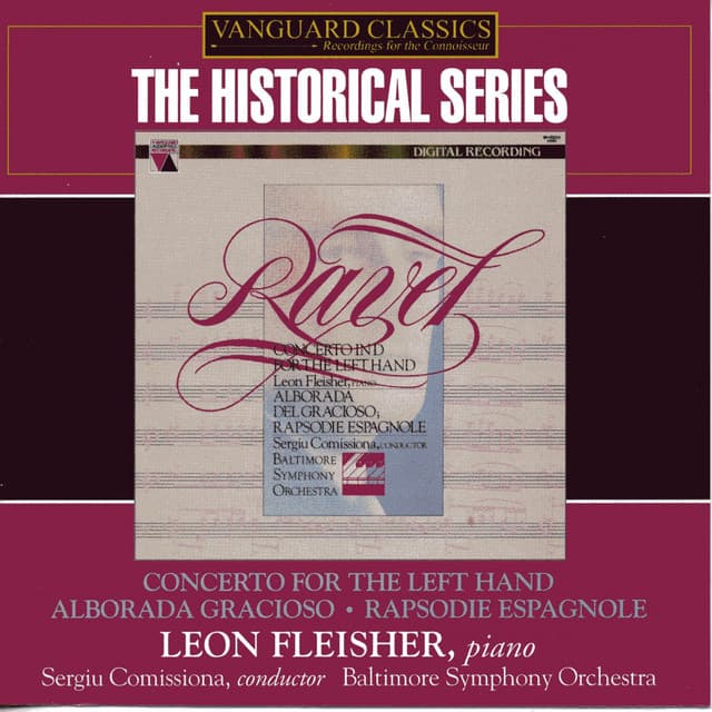 Ravel: Concerto For The Left Hand; Alborado Del Gracioso - Maurice Ravel