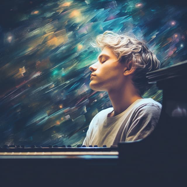 Santuario A La Luz De Las Estrellas: El Piano Pinta Paisajes Para Mentes Inquietas - Piano Romantico