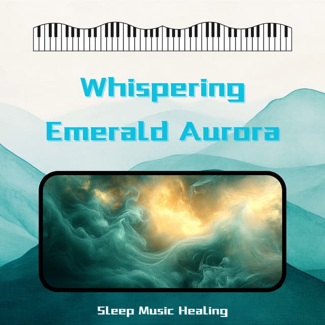 Whispering Emerald Aurora - Sleep Music Healing