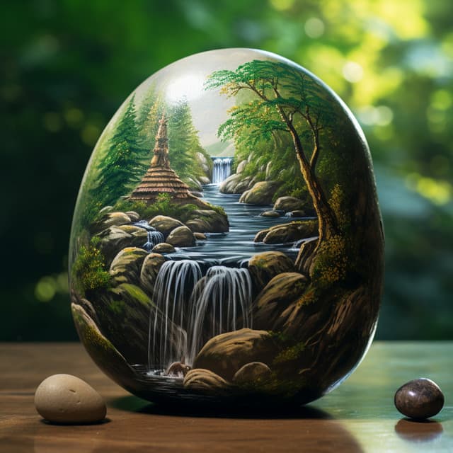 Harmonic Flow: Music for Focus by the River - Native American Nature