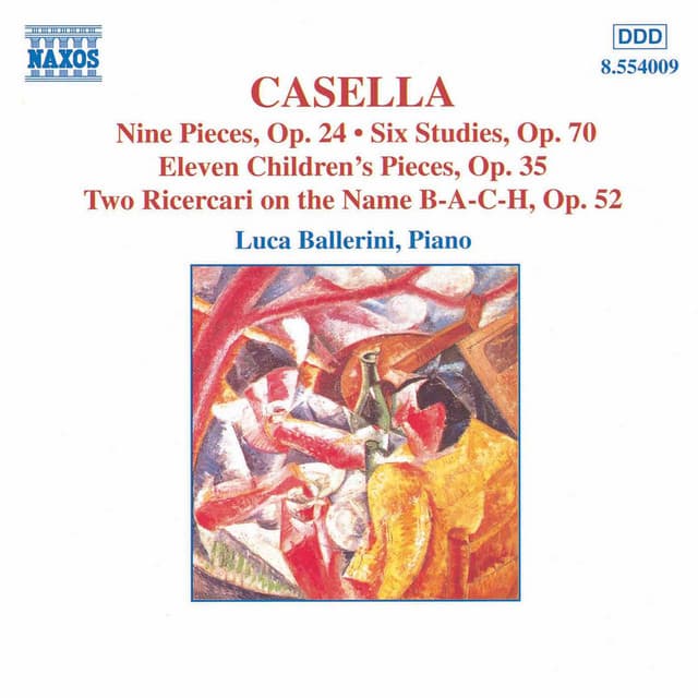 Casella: Piano Music - Alfredo Casella