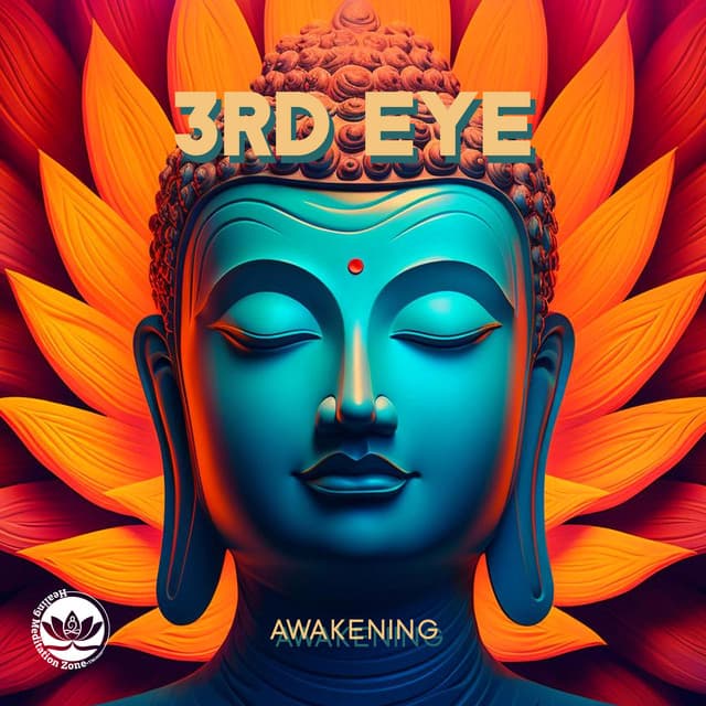3rd Eye Awakening: Morning Meditation for Pinal Gland Massage with Tibetan Bells & Bowls, Healing Water Sounds to Soothe Your Chakras - Healing Meditation Zone