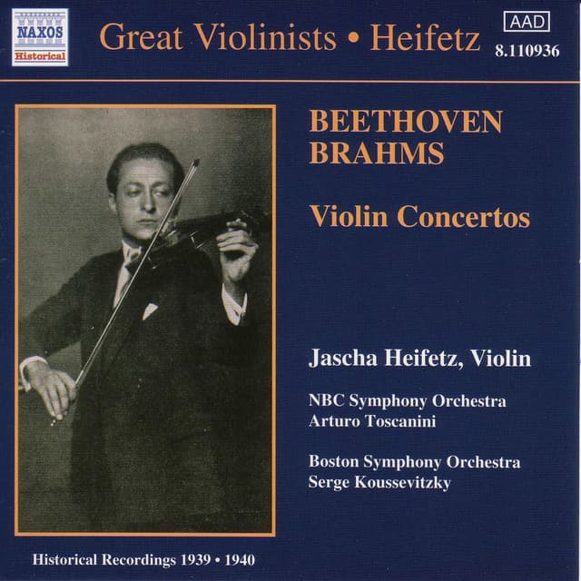 Beethoven / Brahms: Violin Concertos - Jascha Heifetz