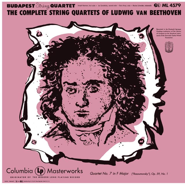 Beethoven: String Quartet No. 7 in F Major, Op. 59, No. 1 "Rasoumovsky" - Ludwig van Beethoven