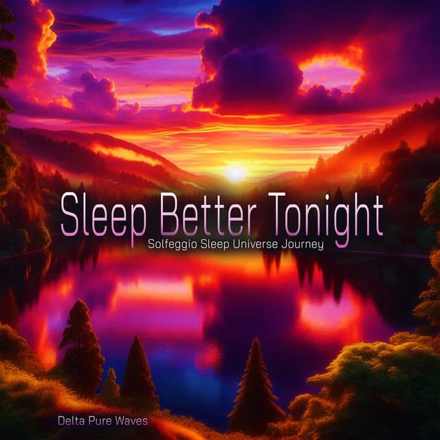 Sleep Better Tonight - Solfeggio Sleep Universe Journey - Delta Pure Waves