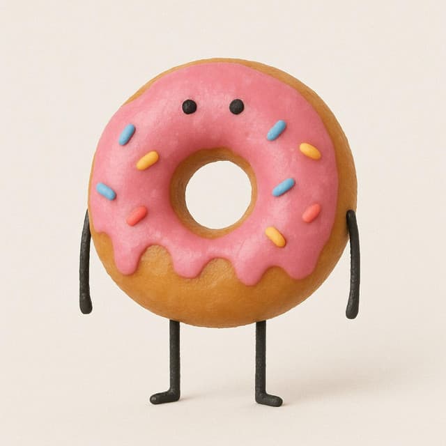I'm a donut! | Funny Songs - De Tekentovenaar
