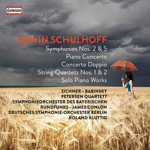 Schulhoff: Symphonies Nos. 2 and 5 & Piano Concerto - Erwin Schulhoff