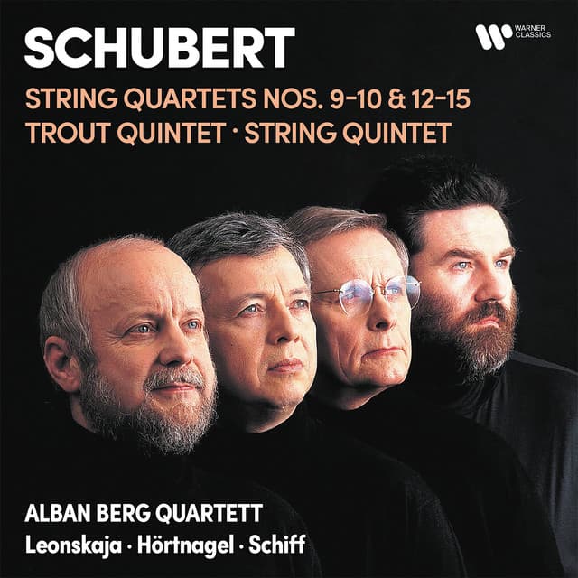 Schubert: String Quartets Nos. 9, 10, 12, 13 "Rosamunde", 14 "Death and the Maiden" & 15, Trout Quintet & String Quintet - Franz Schubert