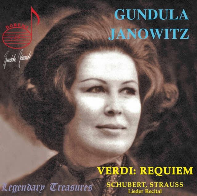 Gundula Janowitz, Vol.1: Verdi Requiem with Karajan, Lieder - Gundula Janowitz