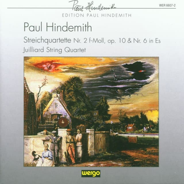 Paul Hindemith: Streichquartette Nr. 2 & Nr. 6 - Paul Hindemith