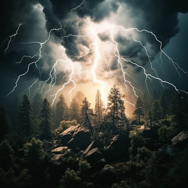 Relaxation Thunder: Gentle Thunderclap Melodies - Soft Music