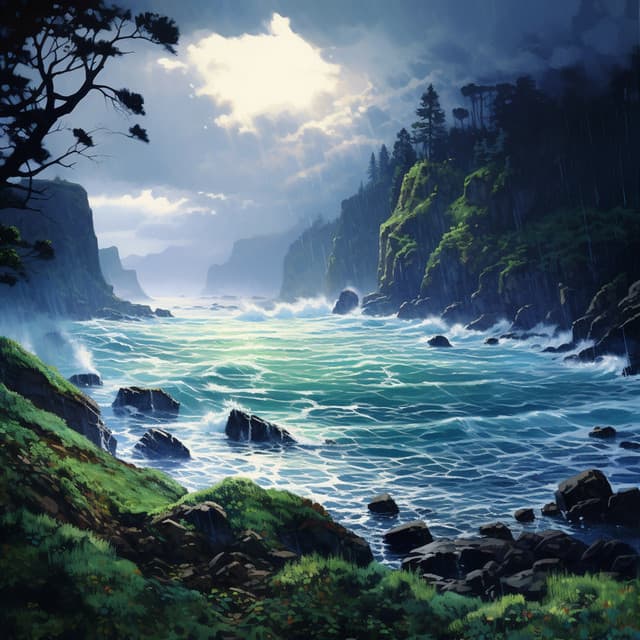 Liquid Harmonics: Music in the Currents - Calm Water Sounds