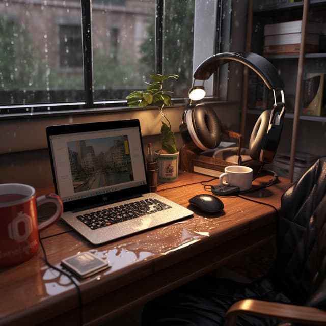 Rain Hush: Study Ambient Chords - Chakra Waves
