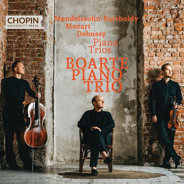 Mendelssohn-Bartholdy, Mozart, Debussy: Piano Trios - Chopin University Press