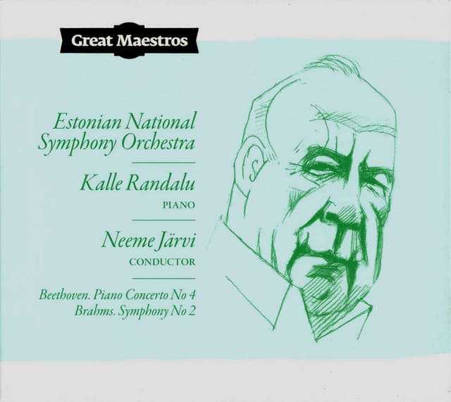 Beethoven: Piano Concerto No. 4 in G Major, Op. 58 - Brahms: Symphony No. 2 in D Major, Op. 73 - Kalle Randalu