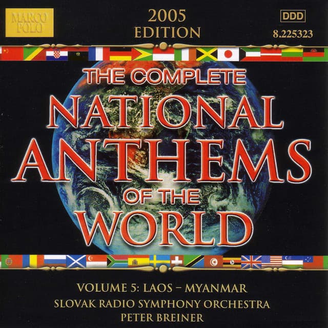 National Anthems Of The World, Vol. 5: Laos - Myanmar - Peter Breiner