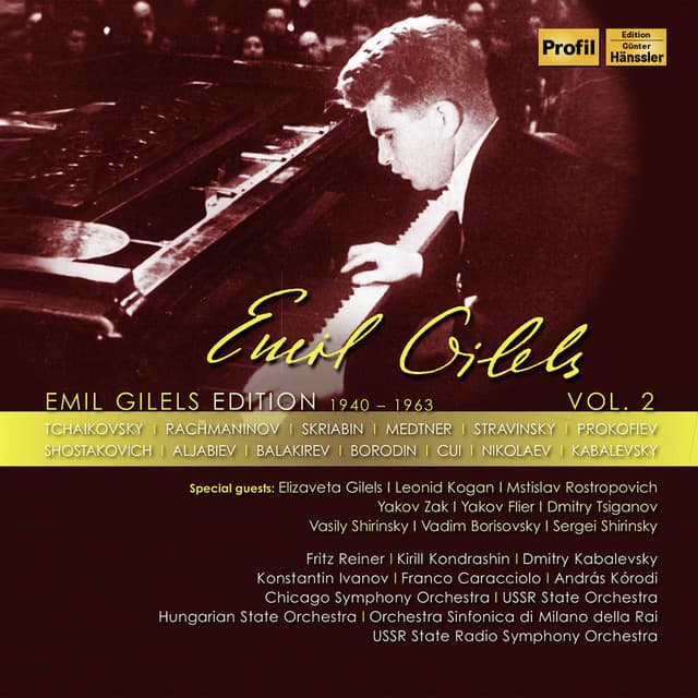 Emil Gilels Edition Vol.2 - Franco Caracciolo