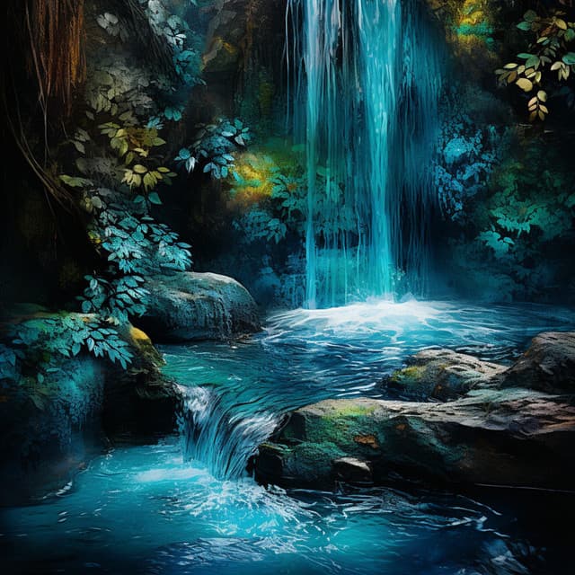 Waterfall Rhythms: Harmony of Aqua Echoes - Dreaming Sound