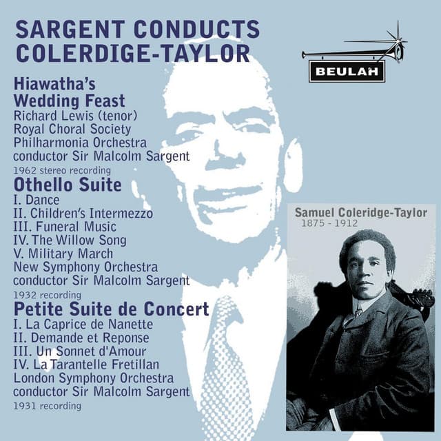 Coleridge-Taylor: Sargent Conducts - Samuel Coleridge-Taylor
