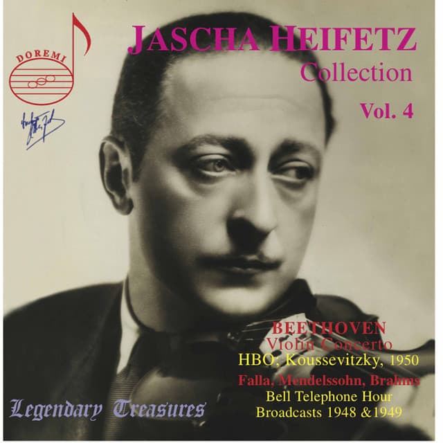 Jascha Heifetz Collection, Vol. 4 - Jascha Heifetz
