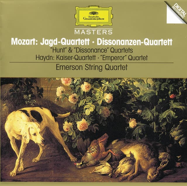 Mozart, W.A.: String Quartets K. 458 "Hunt"; K. 465 "Dissonance" / Haydn, J.: String Quartet, Op.76 No.3 "Emperor" - Emerson String Quartet