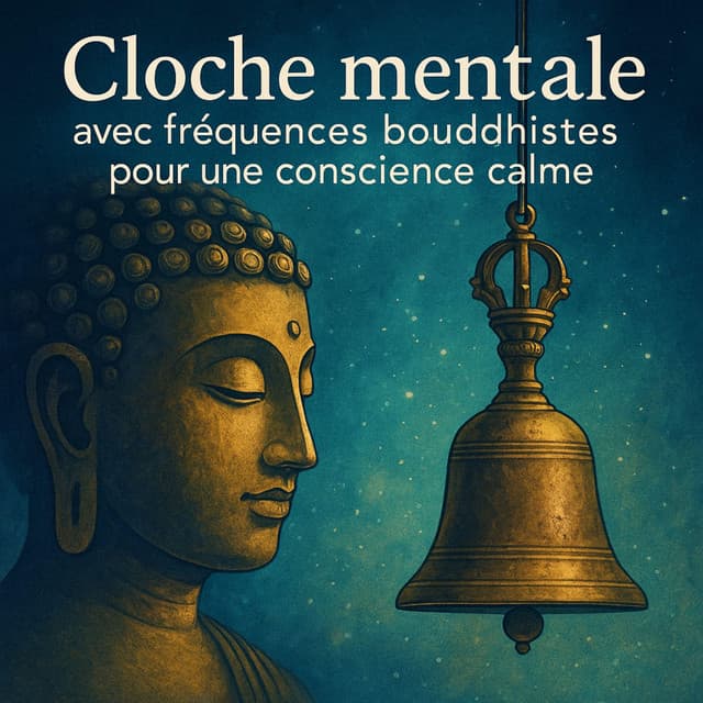 Cloche mentale avec fréquences bouddhistes pour une conscience calme - Zen Ambiance D'eau Calme