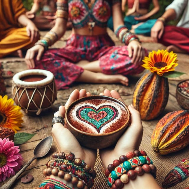 Cacao Ceremony Meditation: Open Your Heart & Soul, Spiritual Rituals, Healing Music - Meditation Mantras Guru