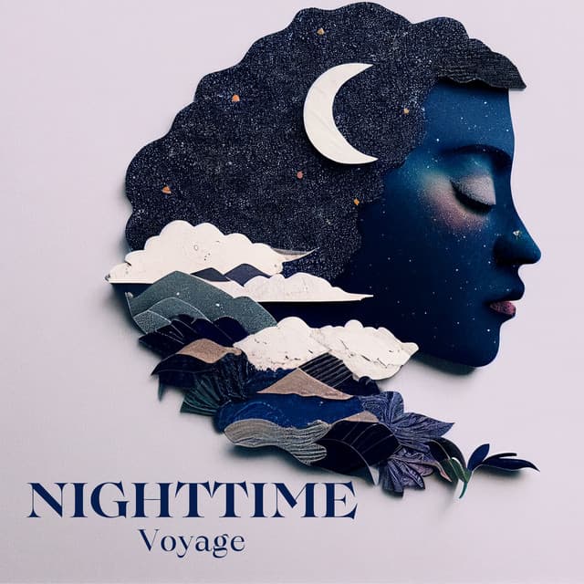 Nighttime Voyage: Shadowy Embrace, Velvet Darkness - Calming Music Sanctuary