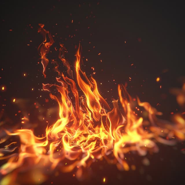 Binaural Crackling Fire for Calm - Relax