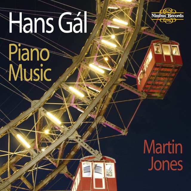 Hans Gál: Piano Music - Hans Gál