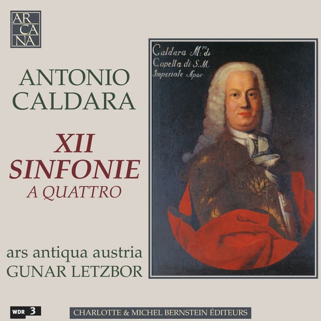 Caldara: XII sinfonie a quattro - Antonio Caldara