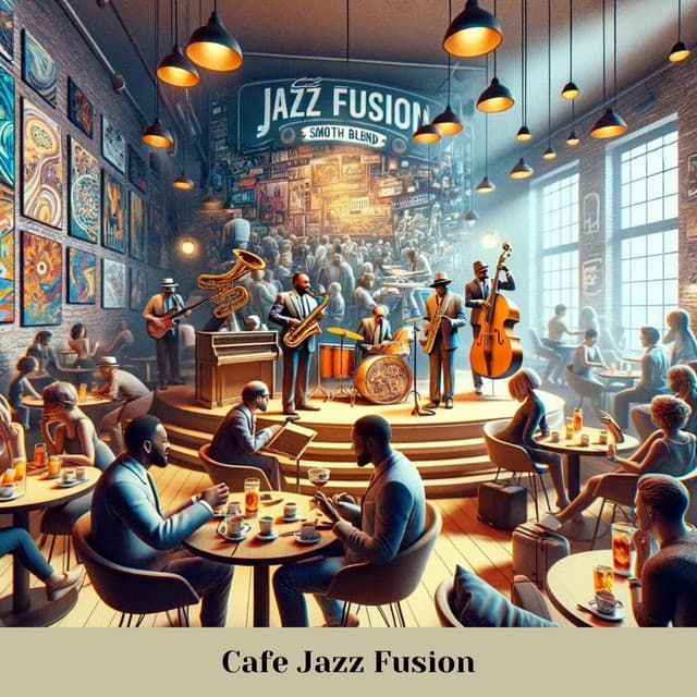 Cafe Jazz Fusion: Smooth Blend - Jazz Instrumental Music Academy