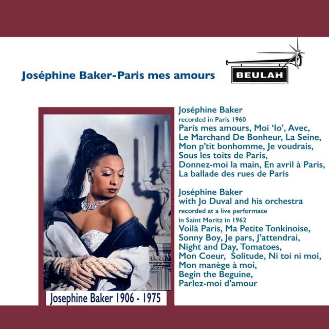 Joséphine Baker - Paris Mes Amours - Joséphine Baker