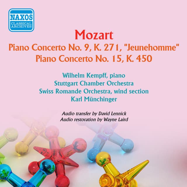 Mozart: Piano Concertos Nos. 9 & 15 - Wolfgang Amadeus Mozart